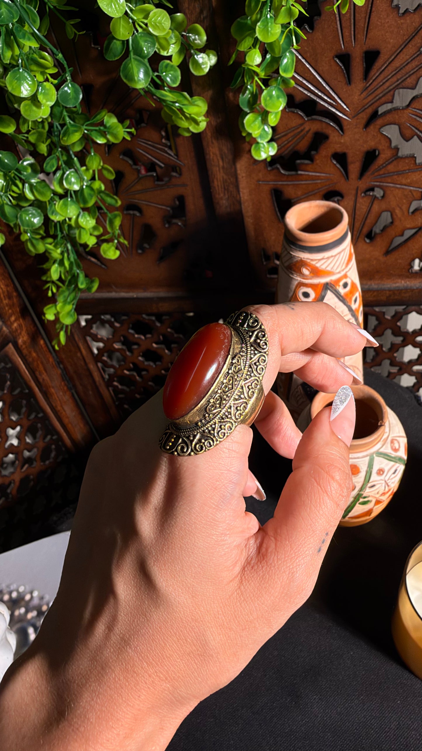 Aashirwaad Brass Ring