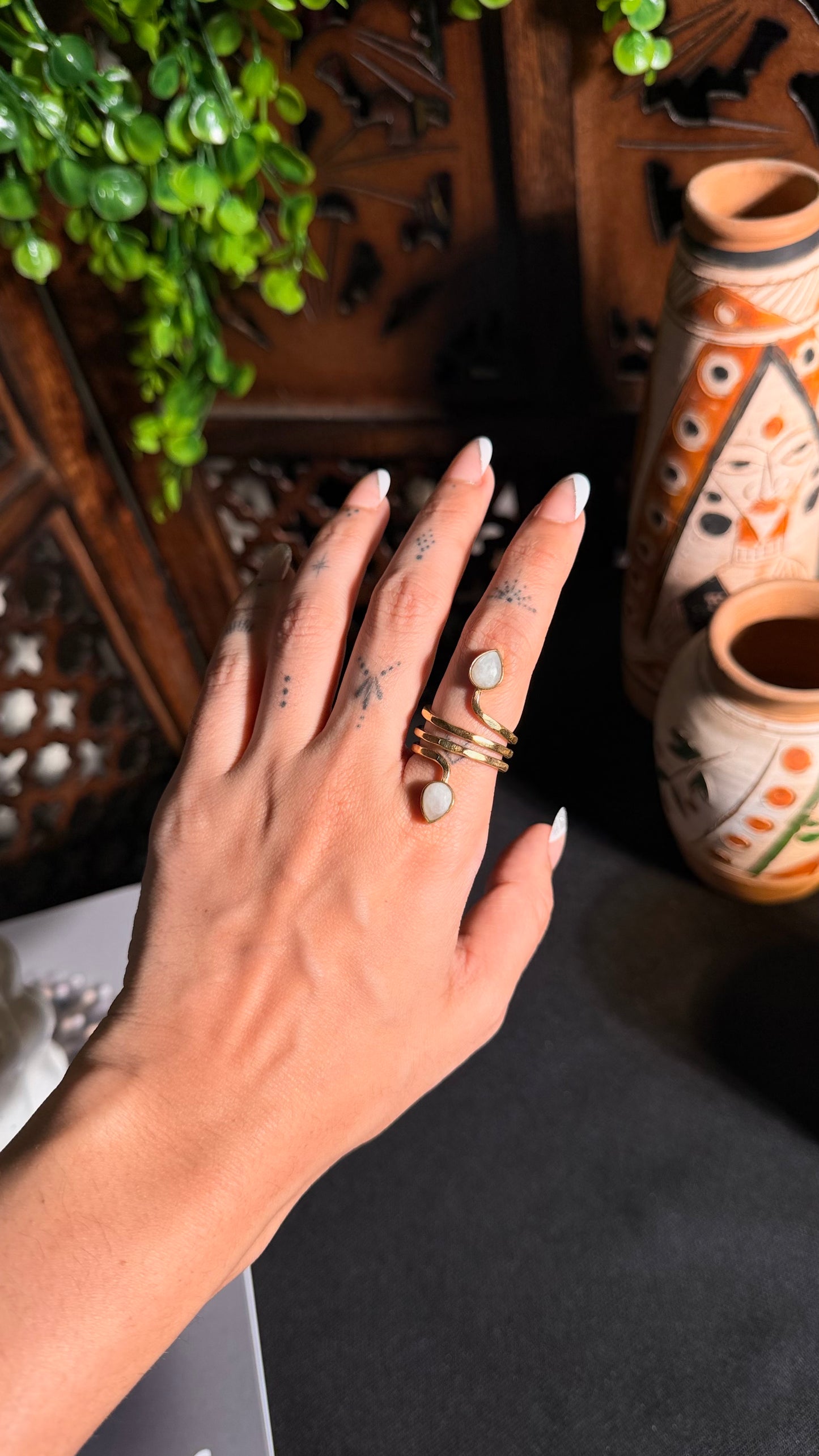 Taaj Brass Ring