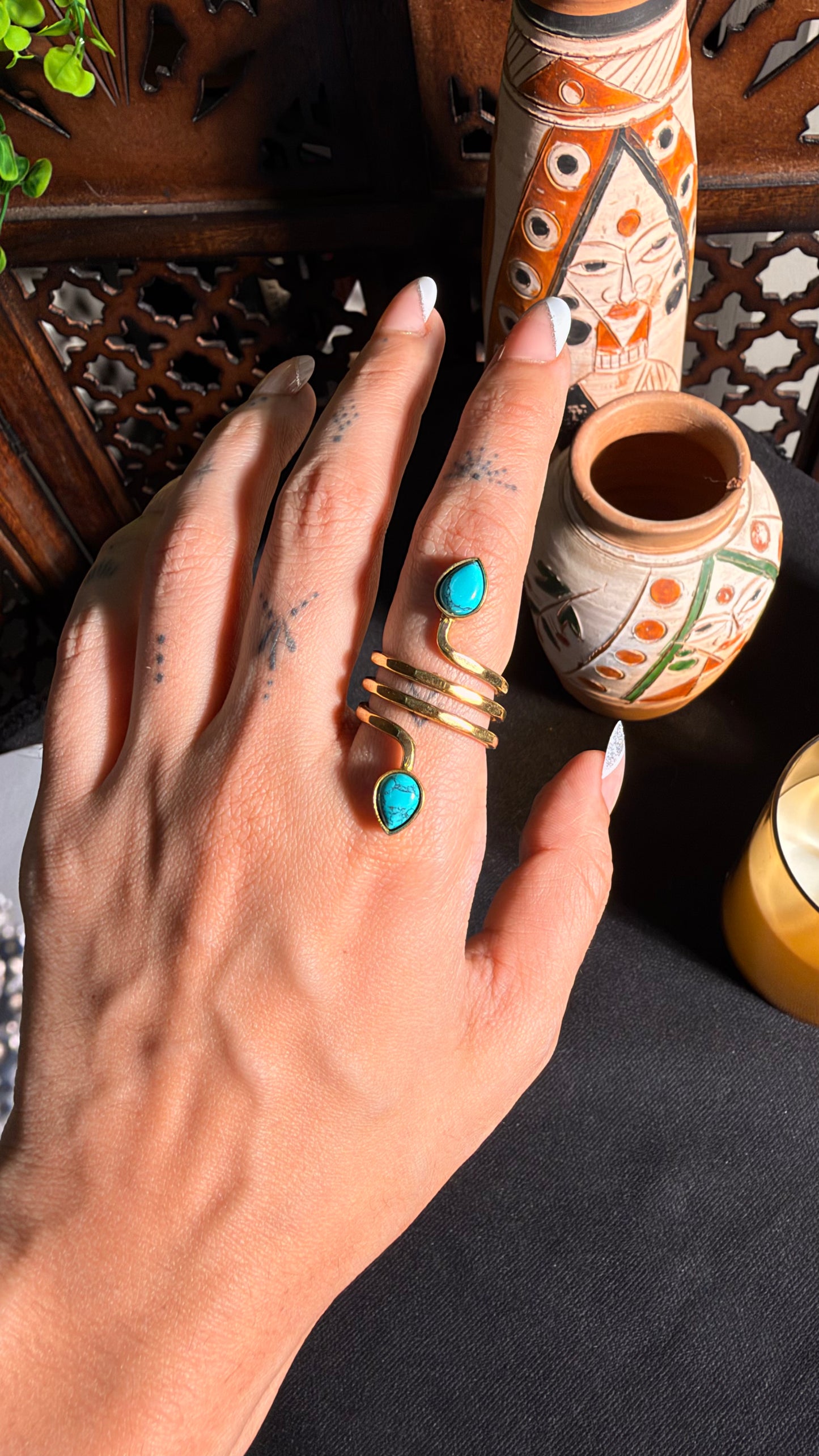 Taaj Brass Ring
