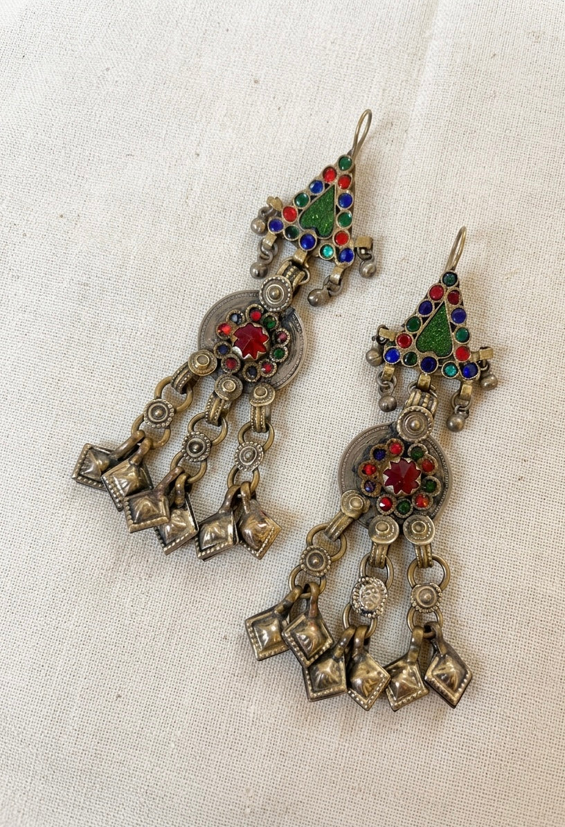 Aruna Afghan Vintage Earrings