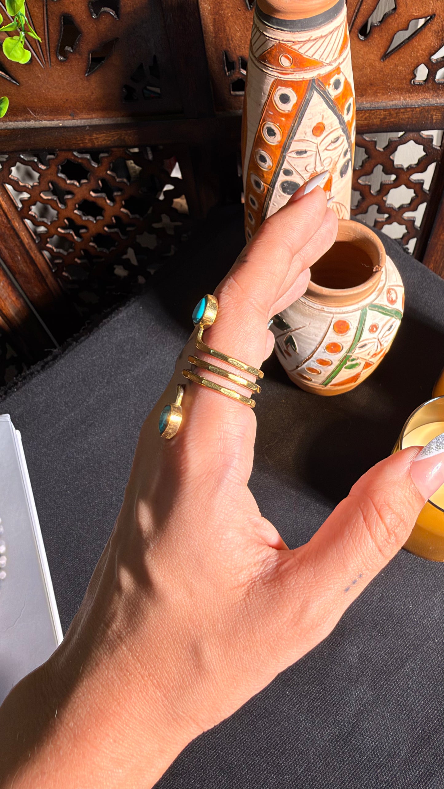 Taaj Brass Ring