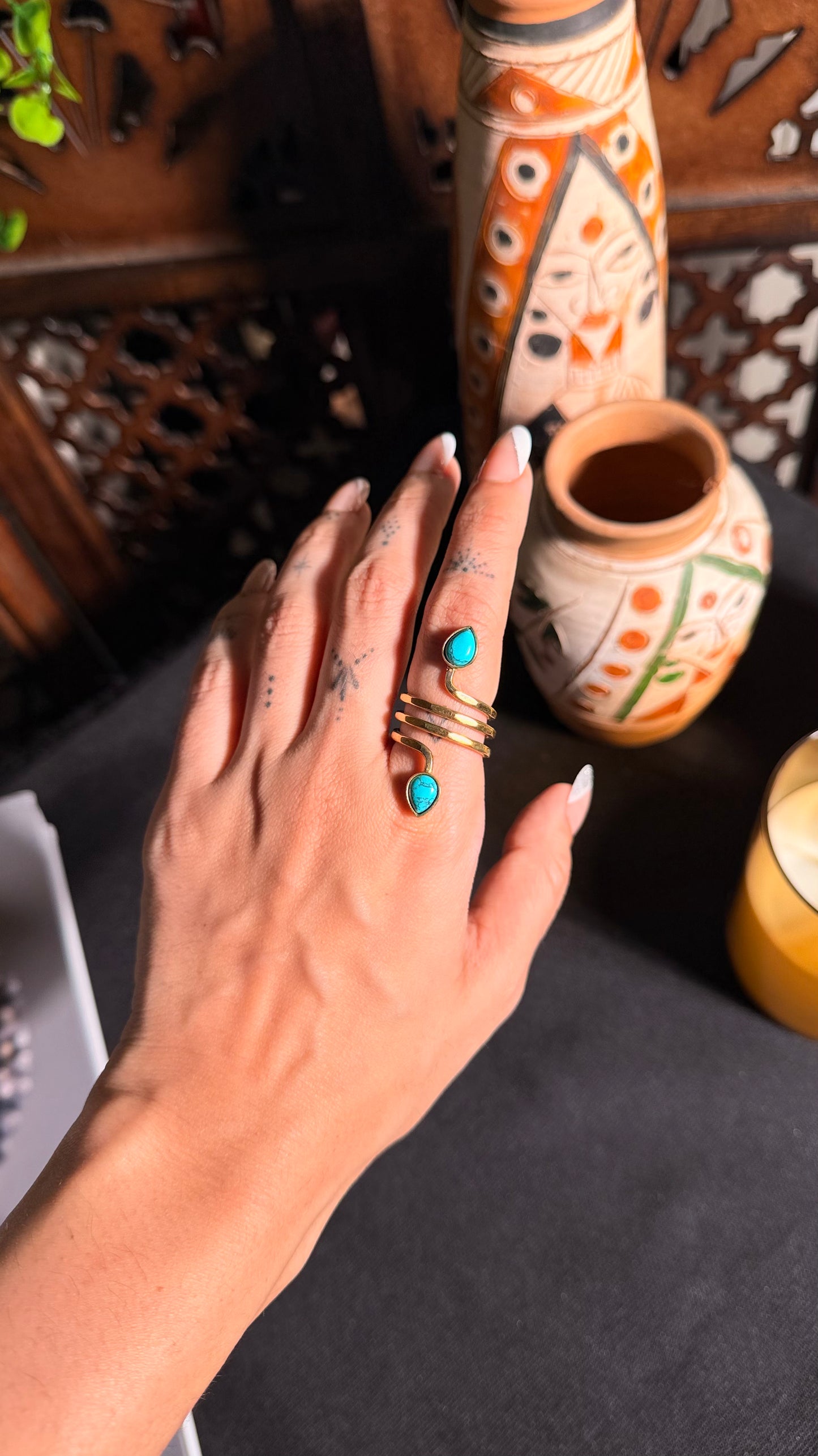 Taaj Brass Ring