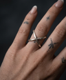Lekha Zamak Ring