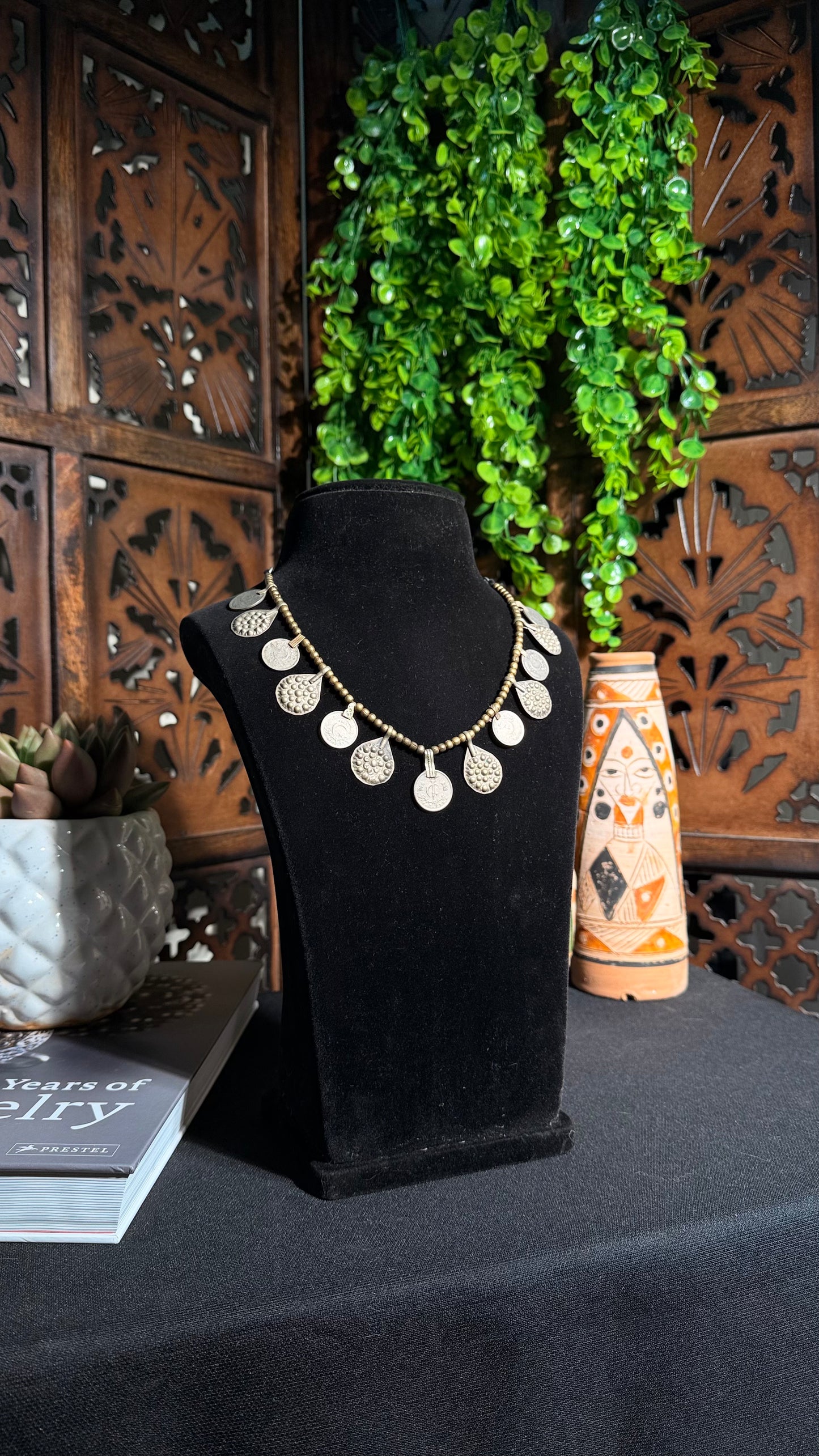 Mithila Afghan Necklace