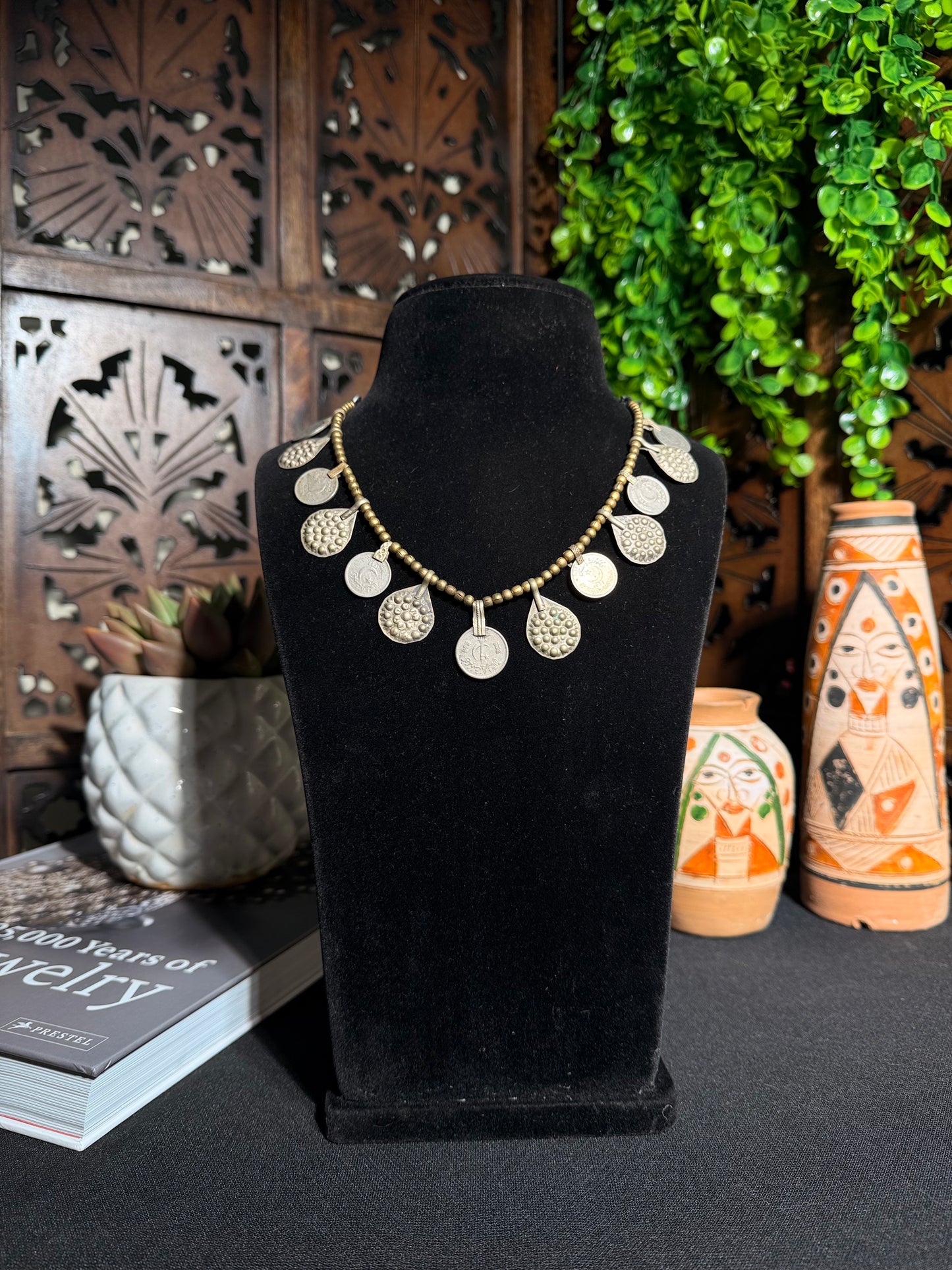Mithila Afghan Necklace