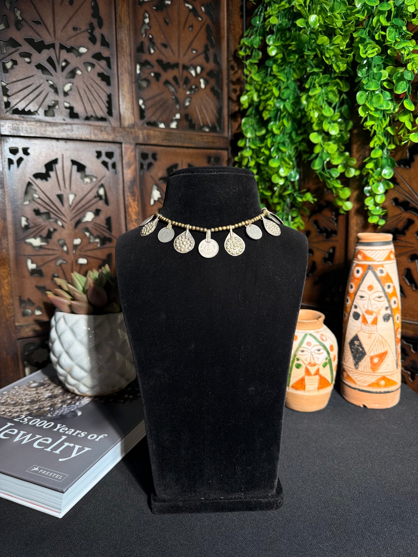 Mithila Afghan Necklace