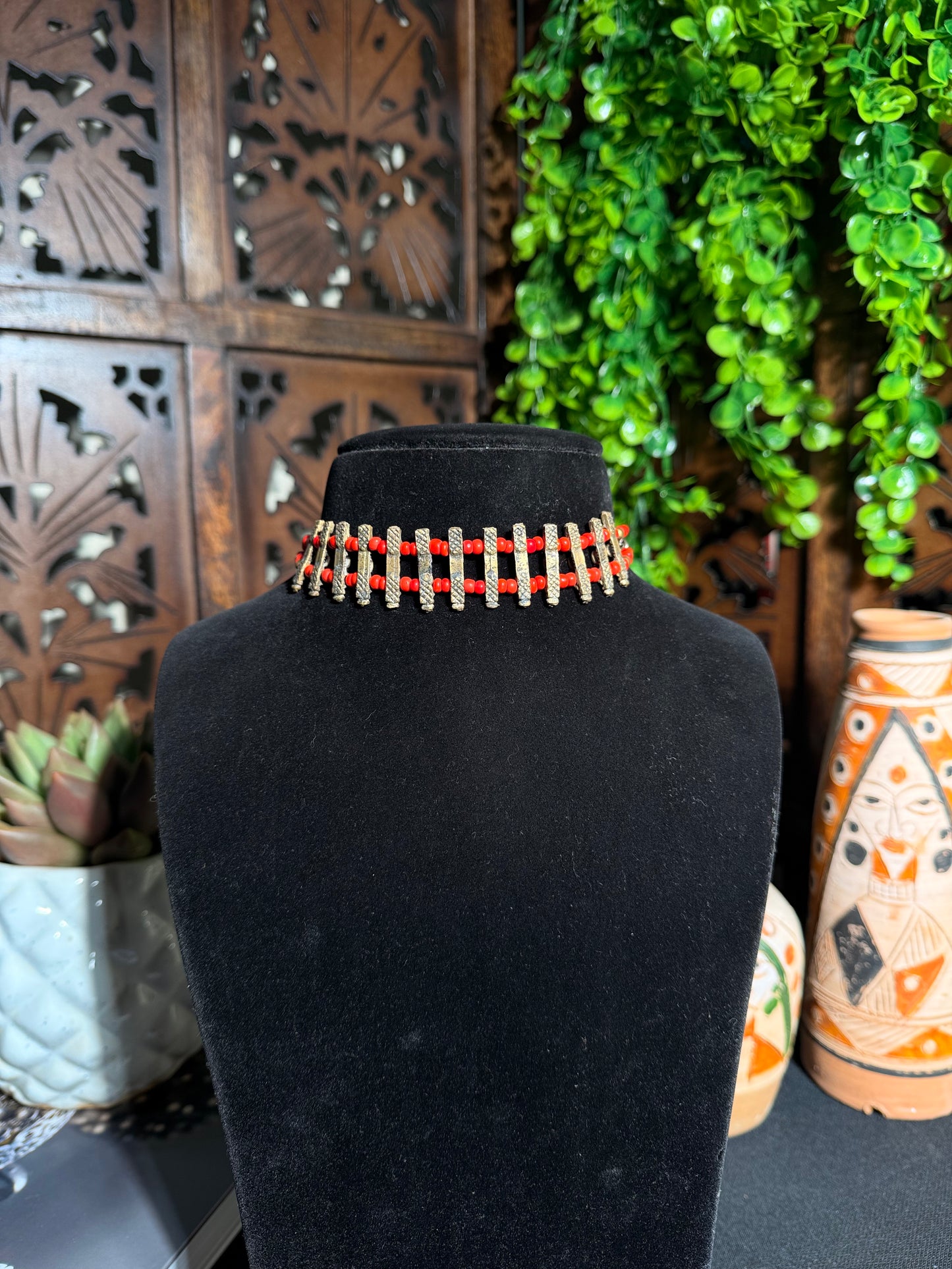 Parakram Afghan Necklace
