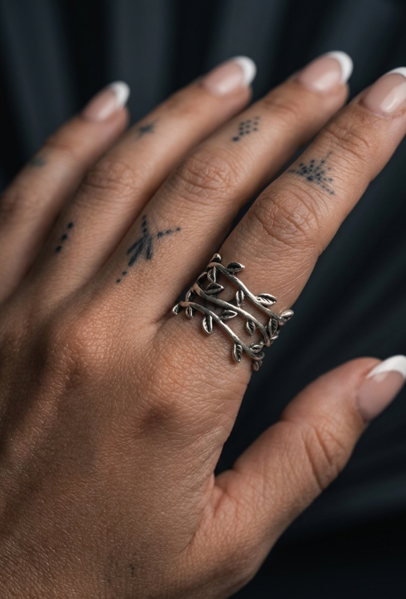 Rosa Zamak Ring