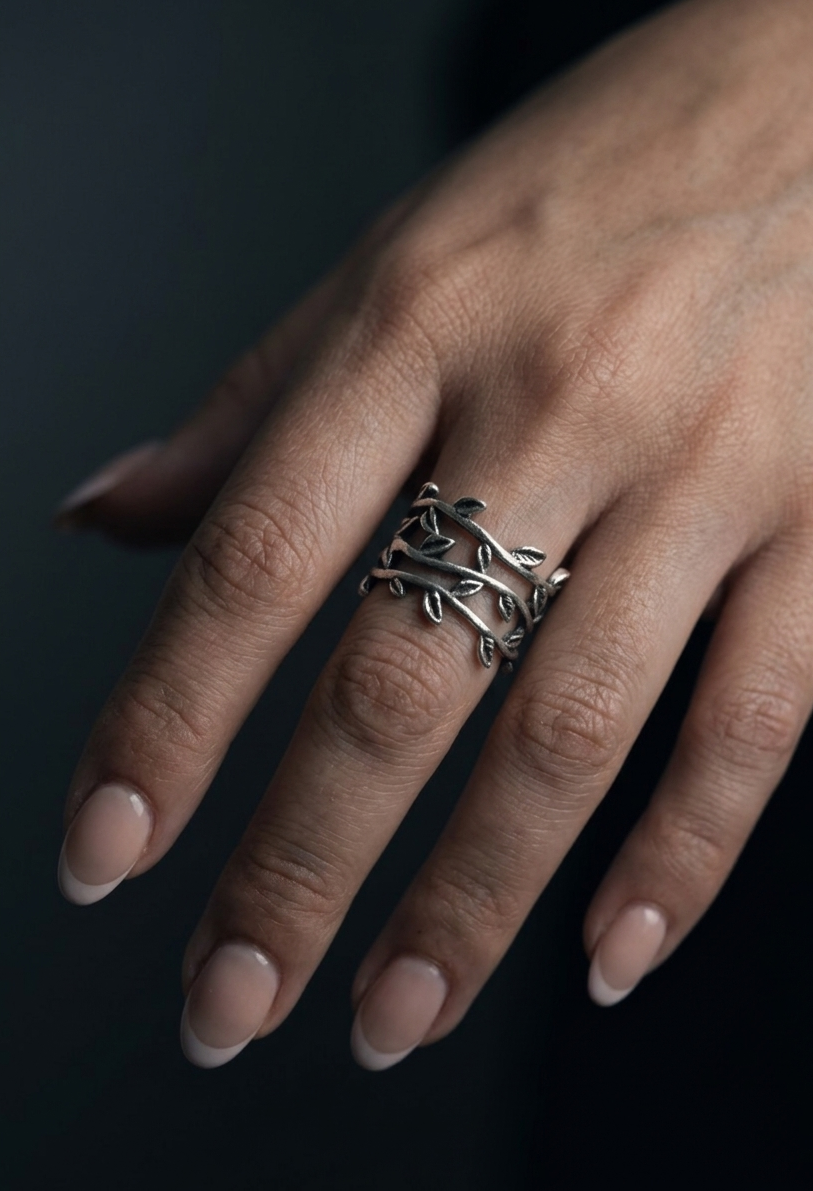 Rosa Zamak Ring