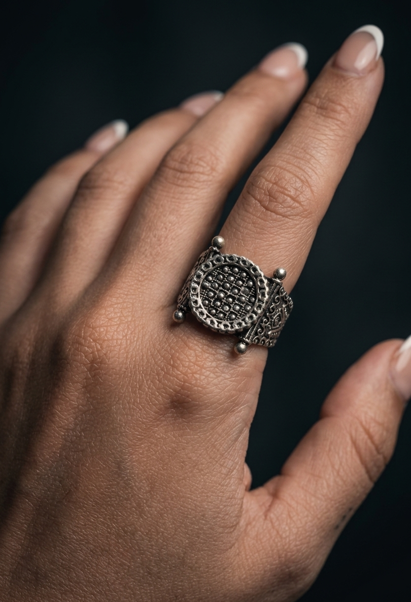 Anushka Zamak Ring