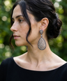 Shine Oxidised Earrings