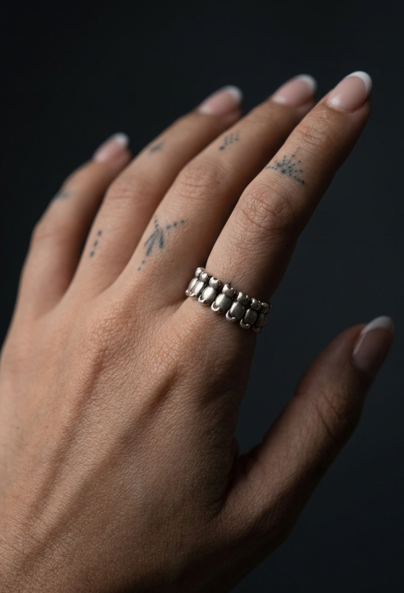 Mond Zamak Ring