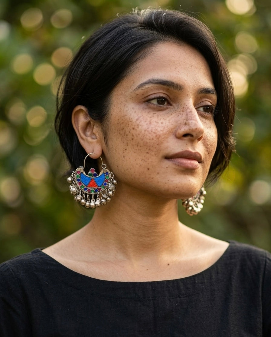 Jibi Afghan Earrings