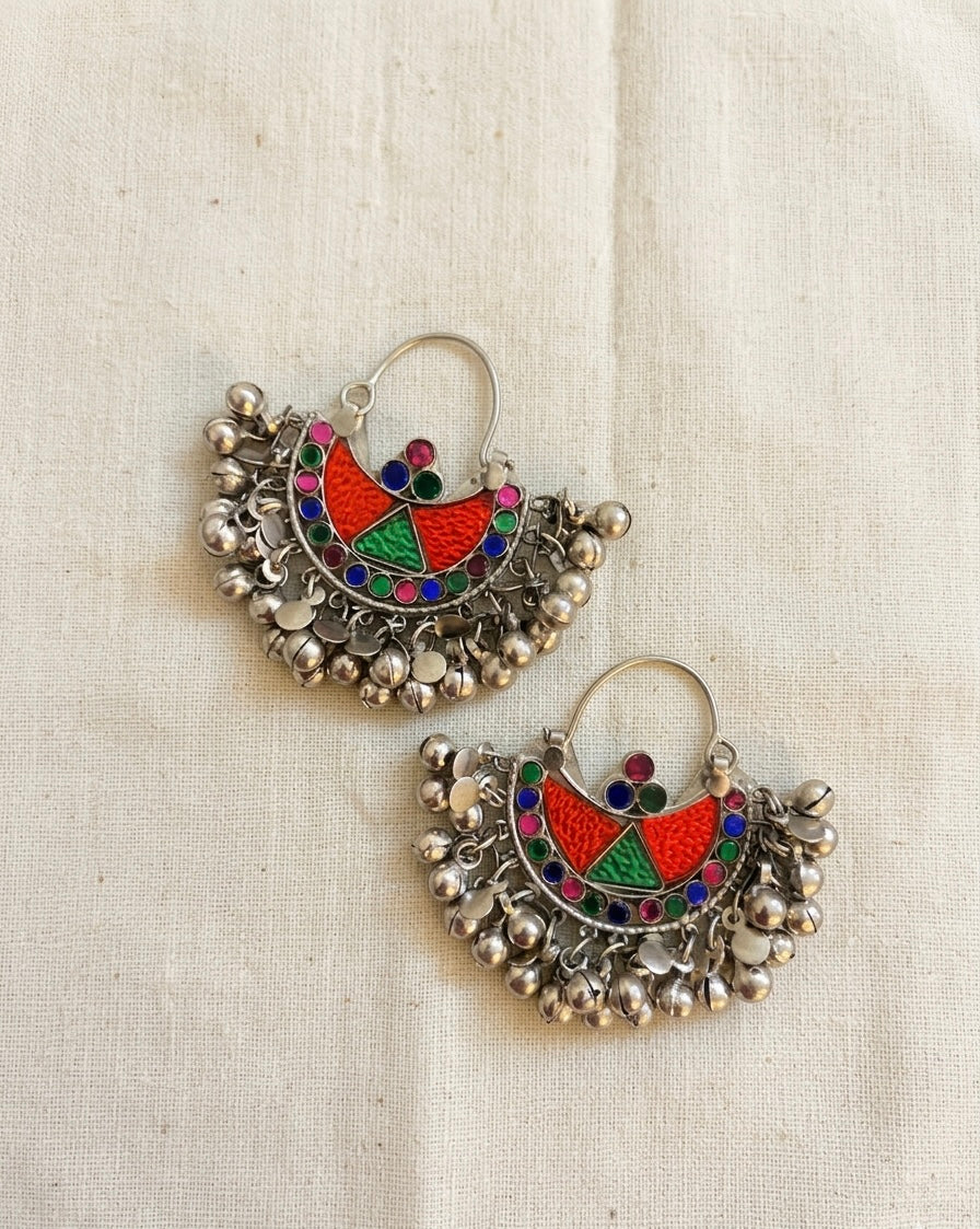 Jibi Afghan Earrings