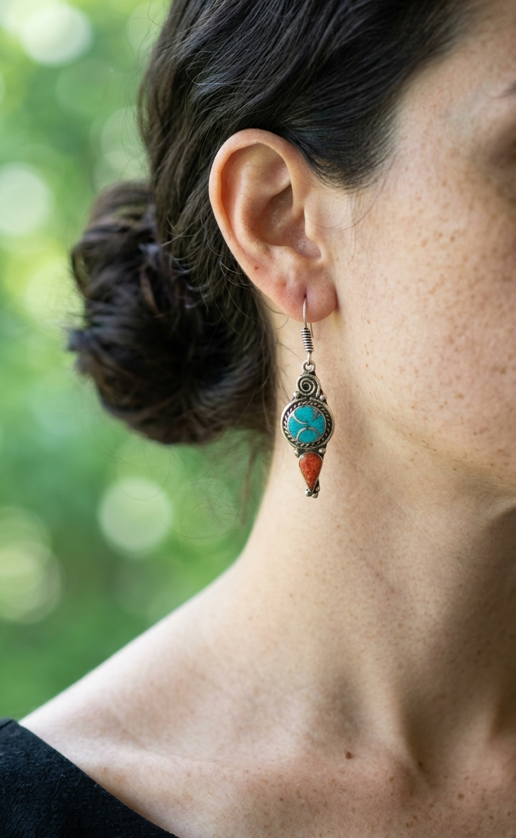 Kili Tibetian Earrings