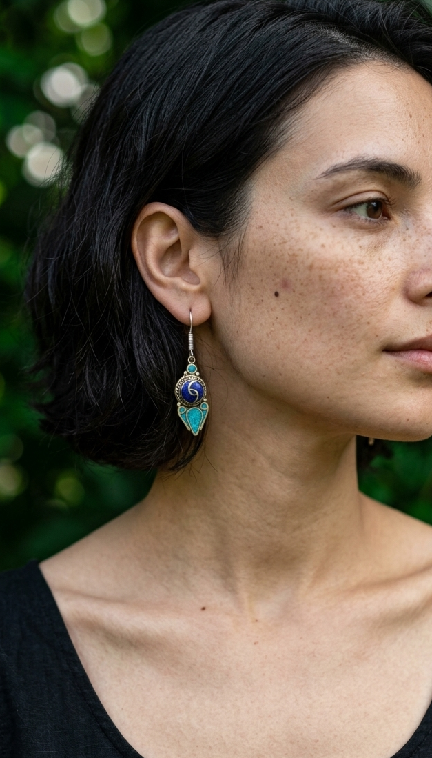 Pari Tibetian Earrings
