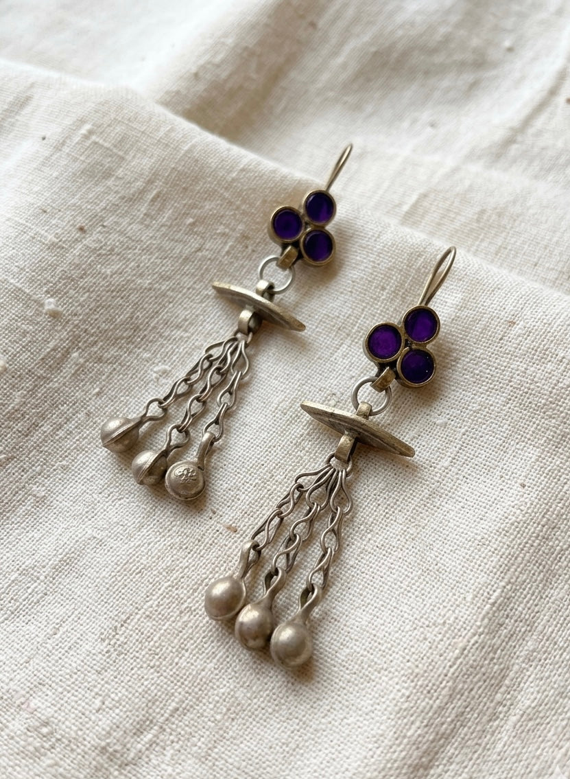 Ikea Afghan Earrings