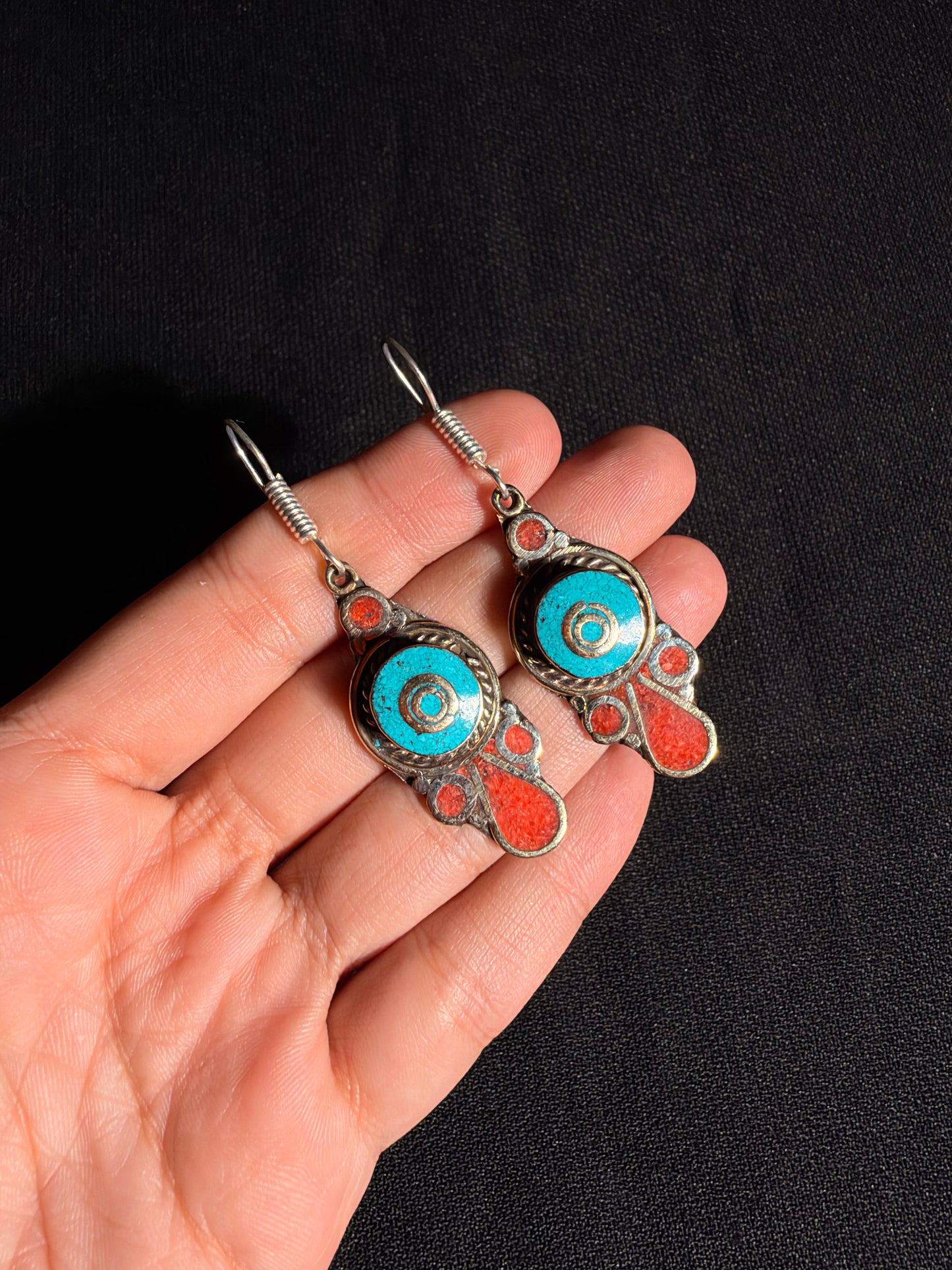 Dilipa Tibetian Earrings