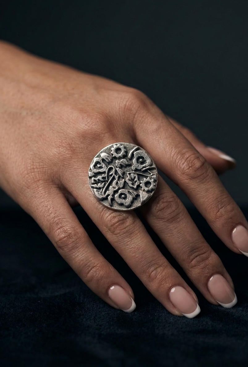 Dhundh Zamak Ring
