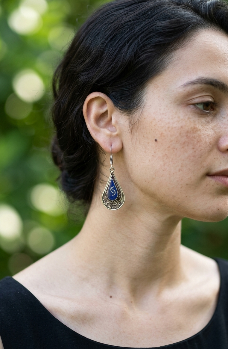 Alia Tibetian Earrings