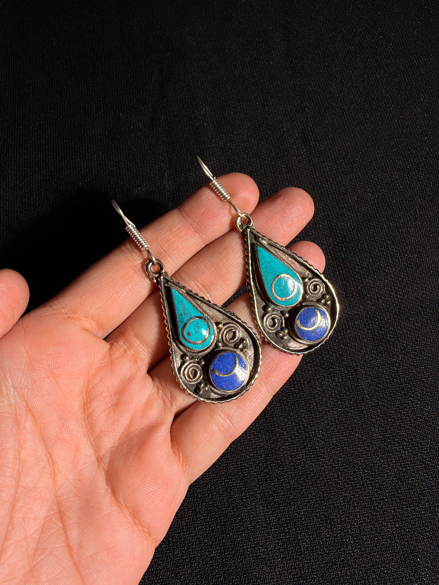 Akshay Tibetian Earrings