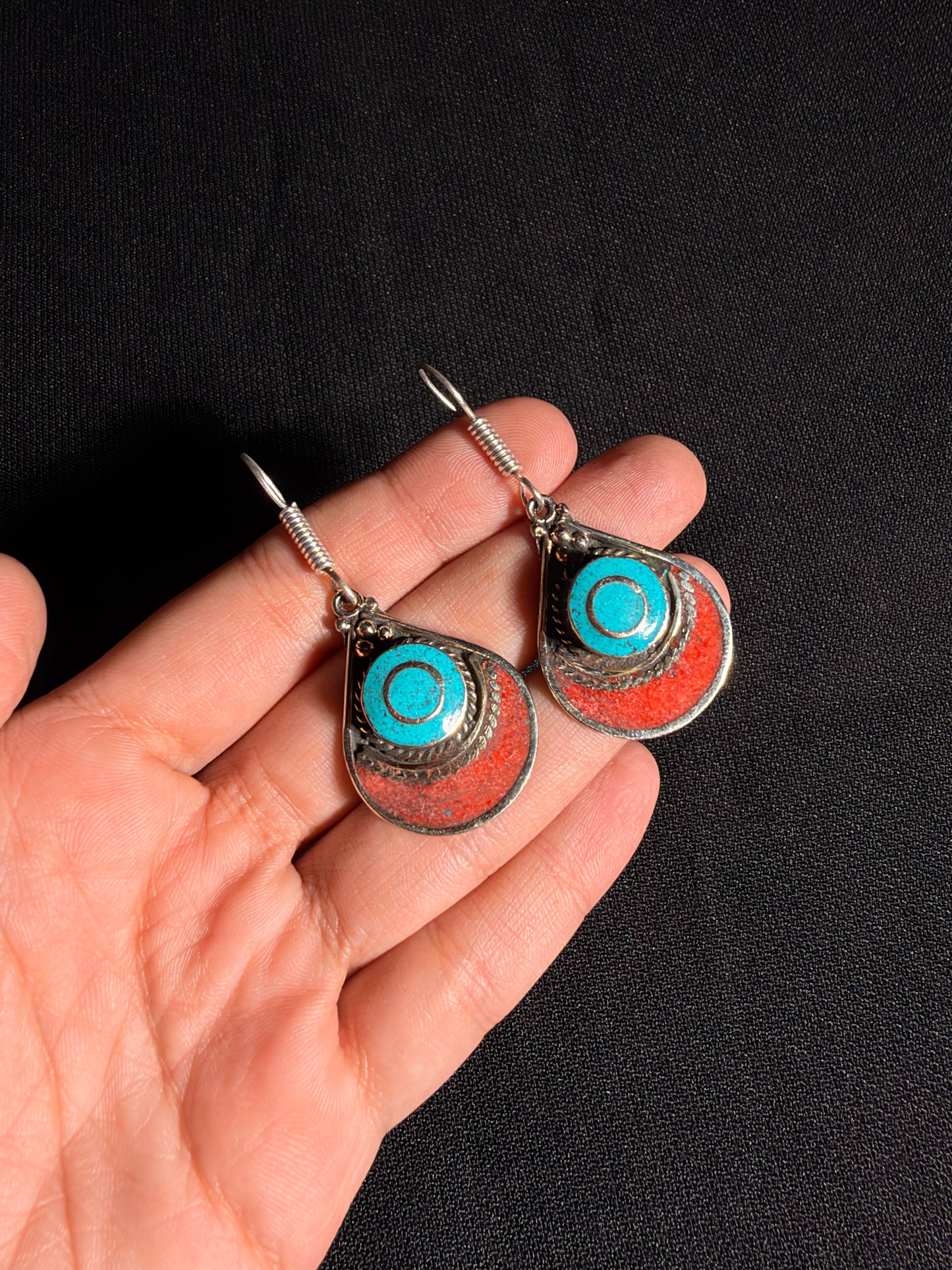 Asharfi Tibetian Earrings