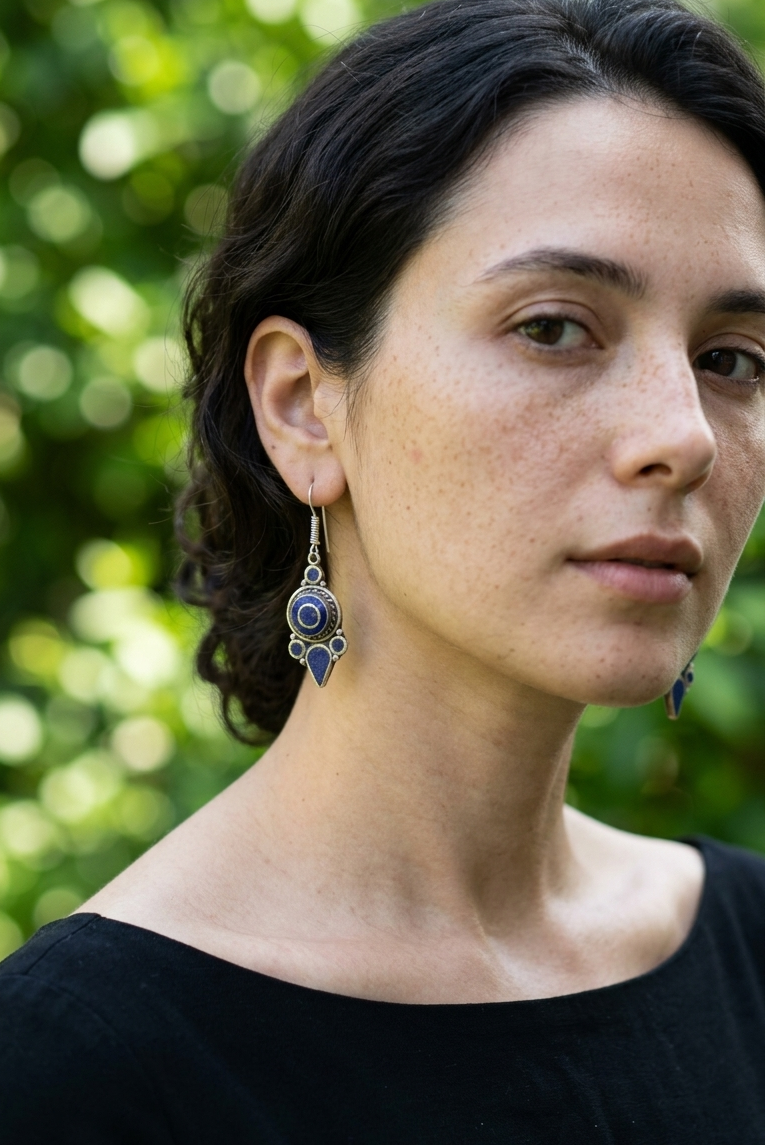 Nehra Tibetian Earrings