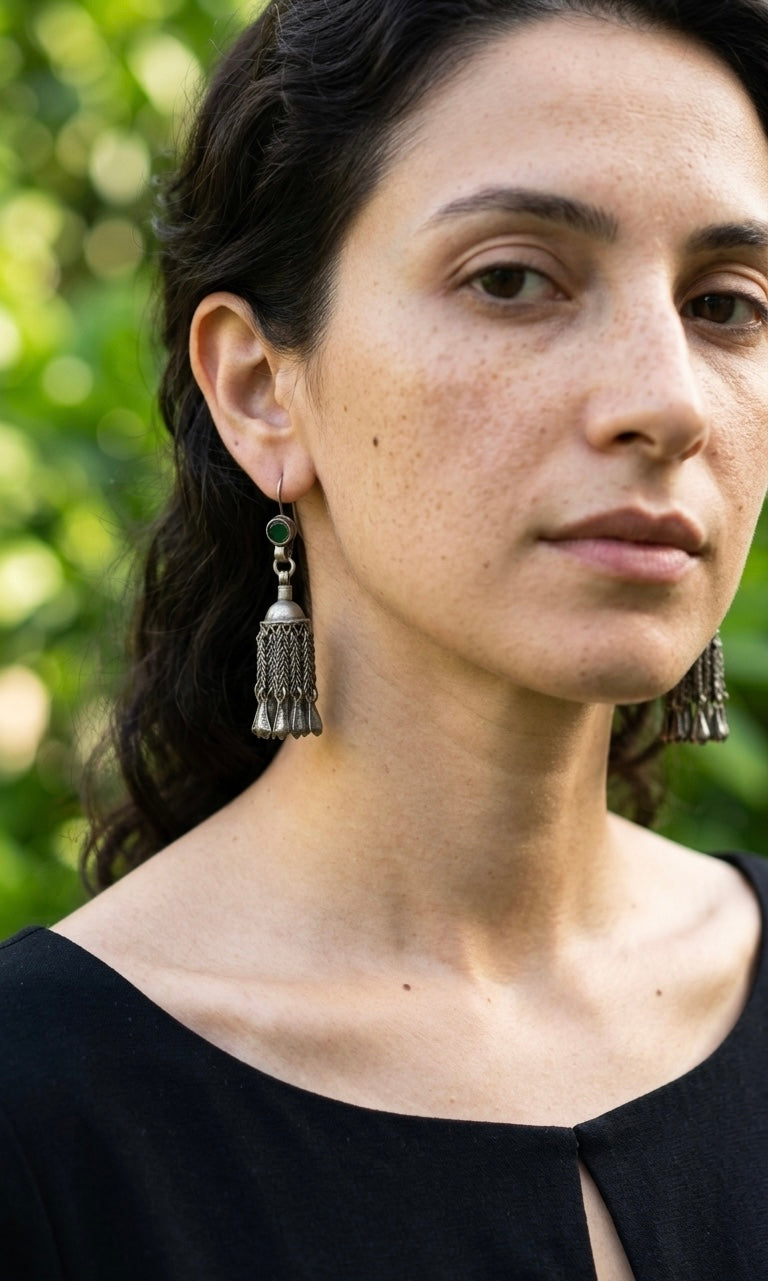 Samsara Afghan Earrings