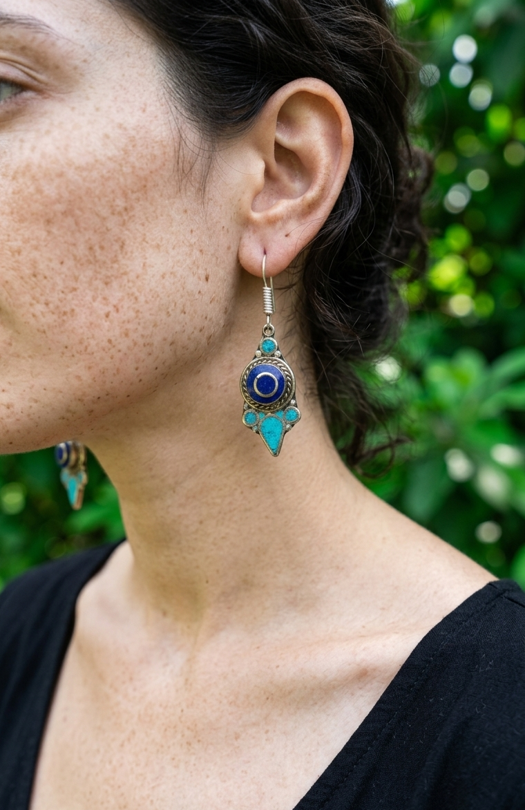 Rann Tibetian Earrings