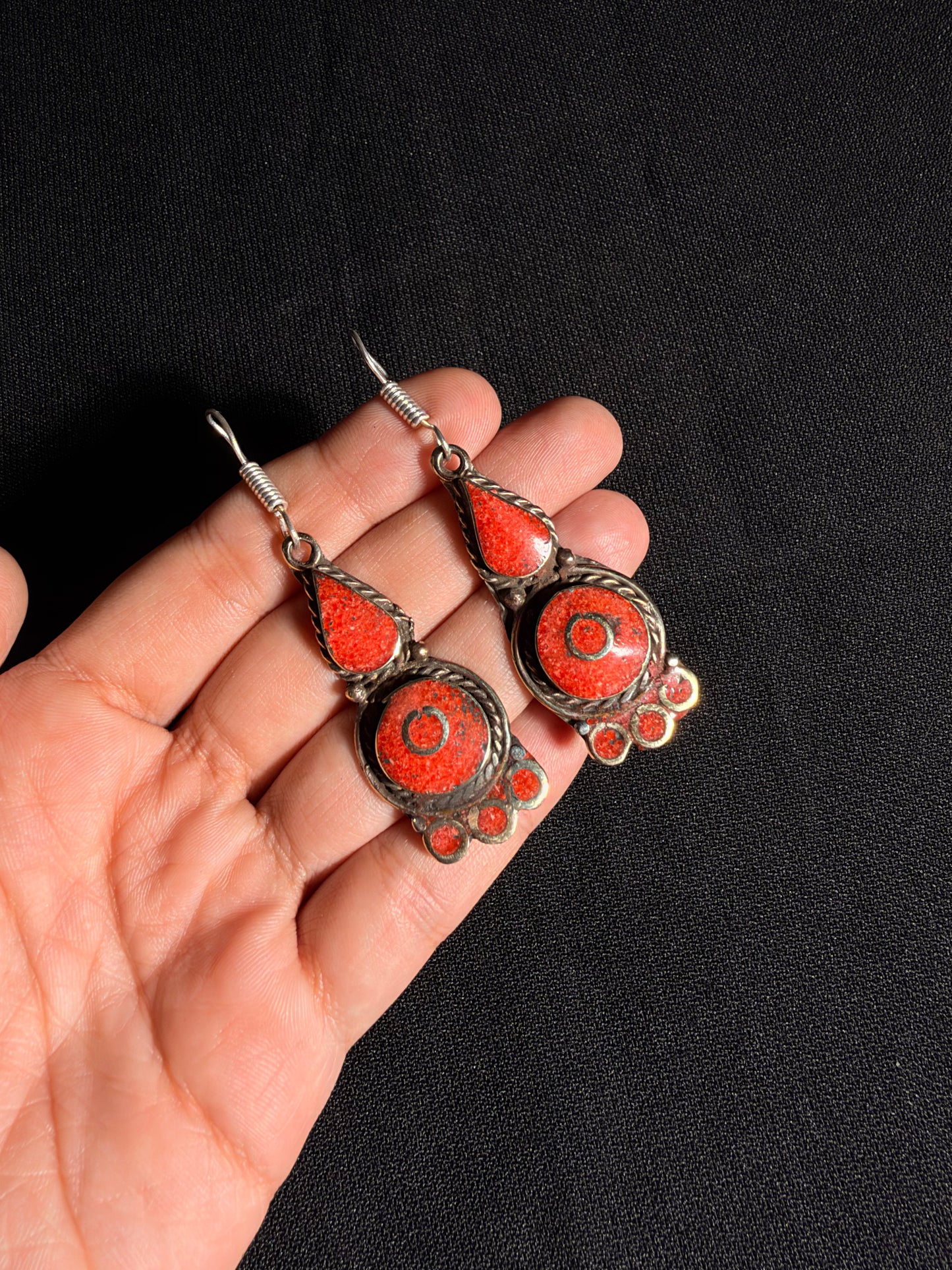 Karan Tibetian Earrings