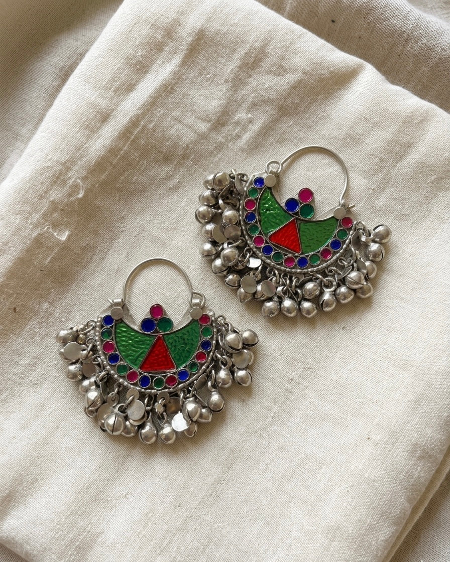 Jibi Afghan Earrings