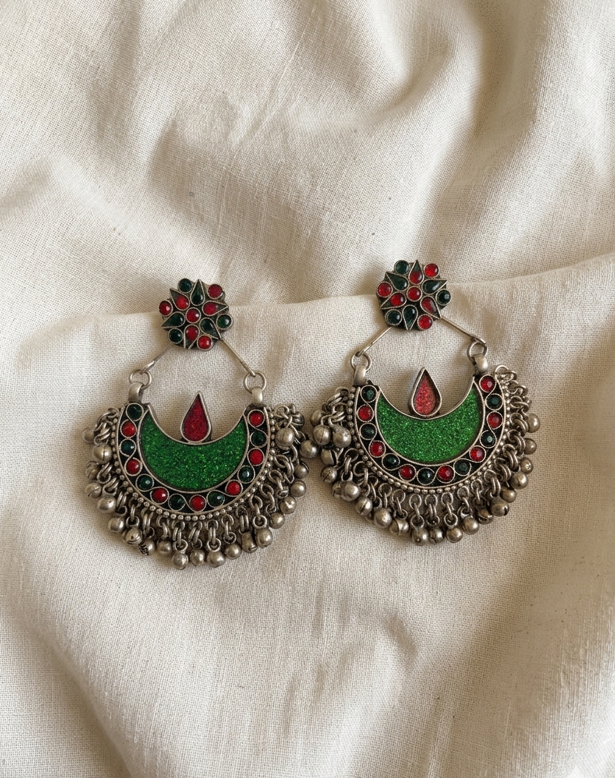 Rehnuma Afghan Earrings