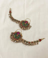 Naqshband Vintage Earrings with Earchain