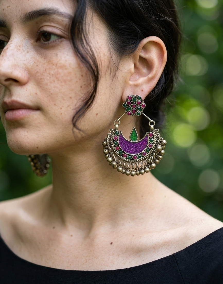 Mitu Afghan Earrings
