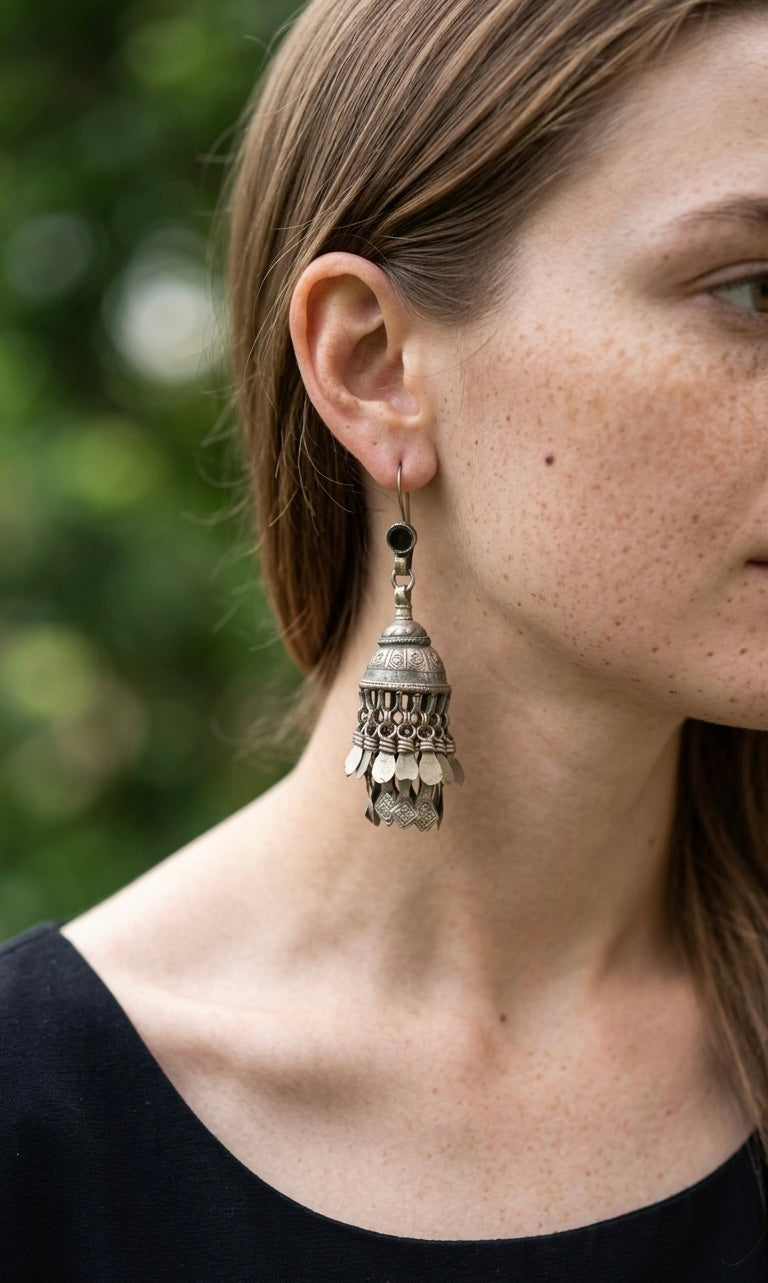 Wehat Afghan Earrings