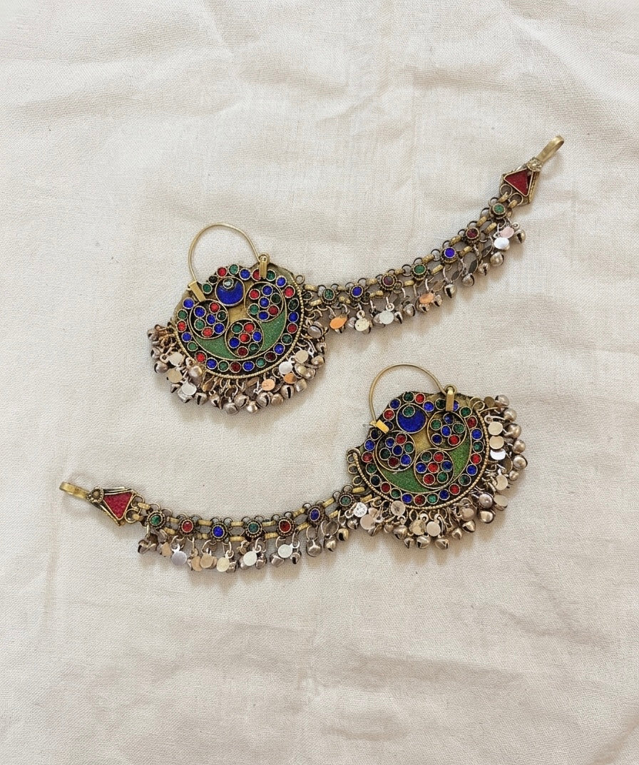 Ibtida Vintage Earrings with Earchain
