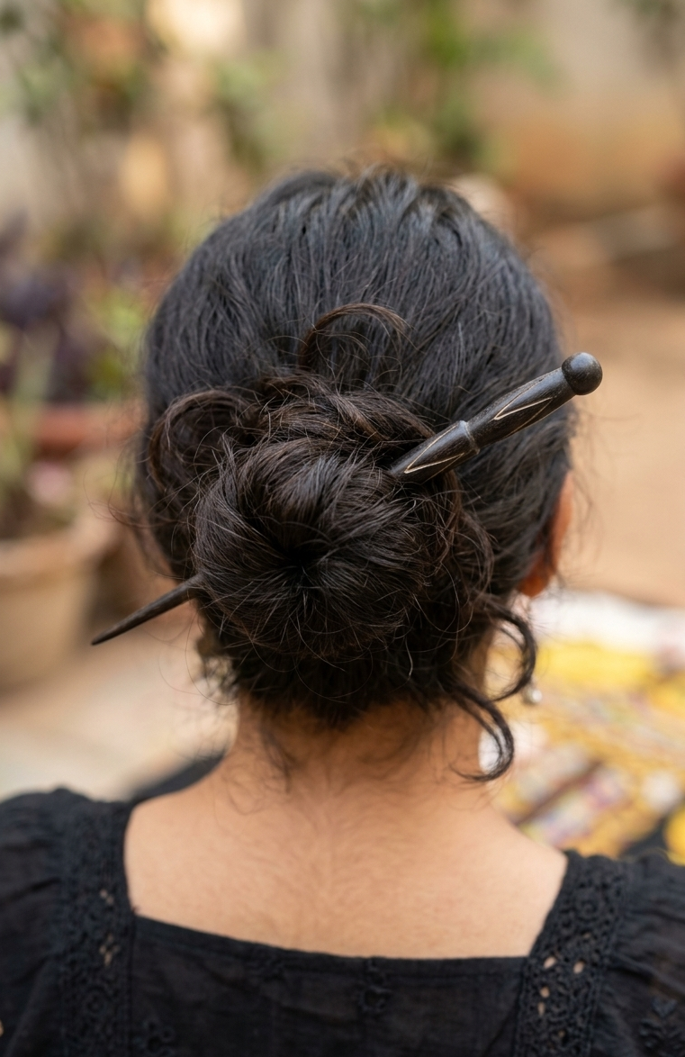 Mithun Hair Bun Juda Stick