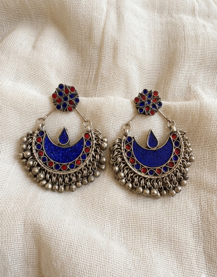 Jhulf Afghan Earrings