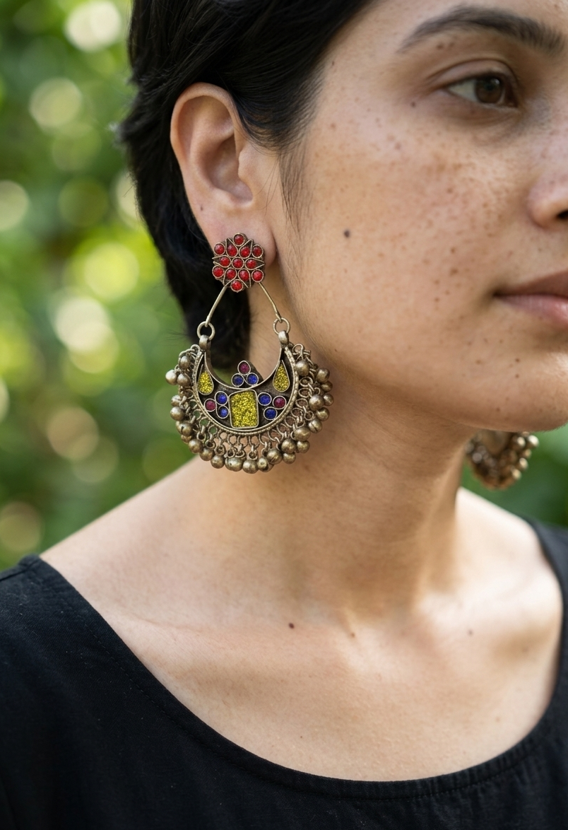 Laabham Afghan Earrings