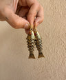 Nemo Brass Earrings