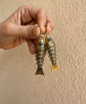 Nemo Brass Earrings