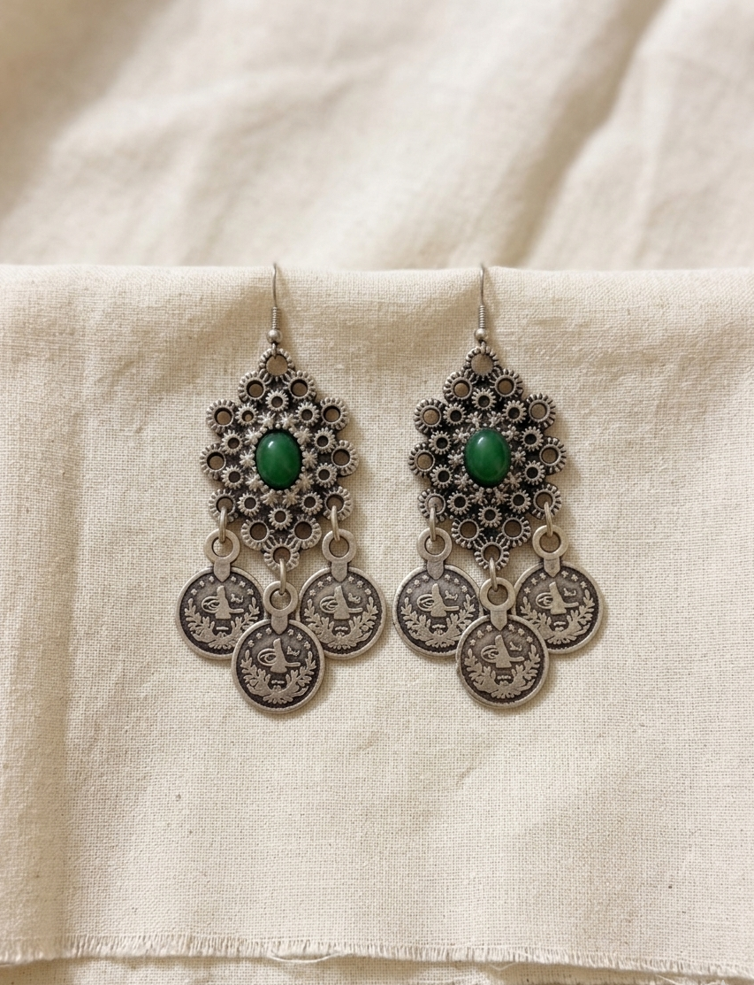 Omi Zamak Earrings