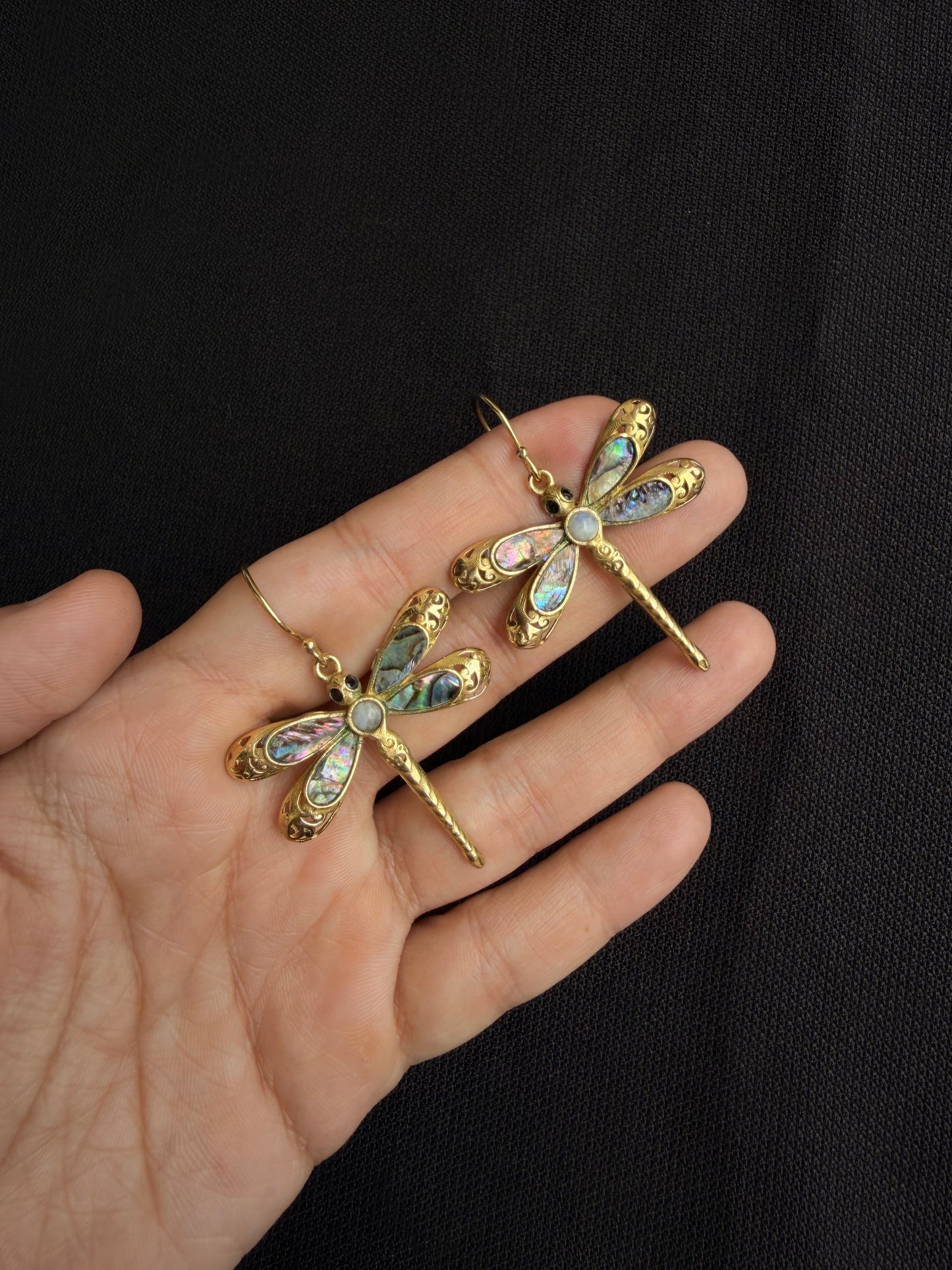 Oliver Brass Earrings