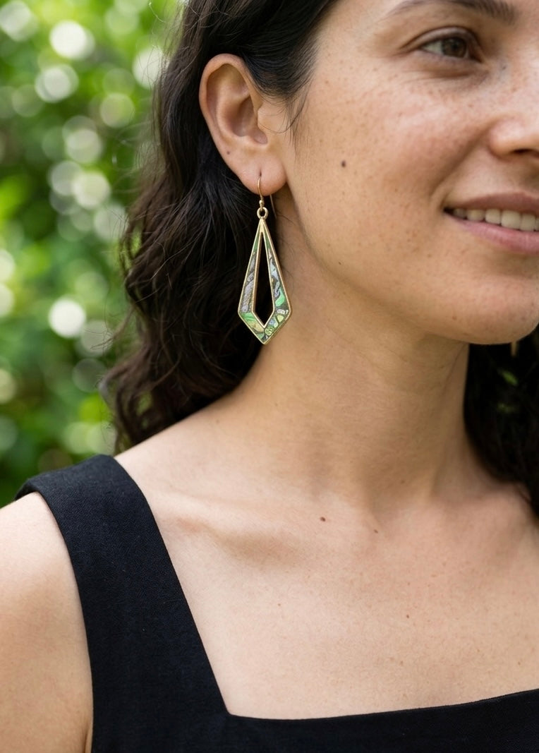 Itra Brass Earrings