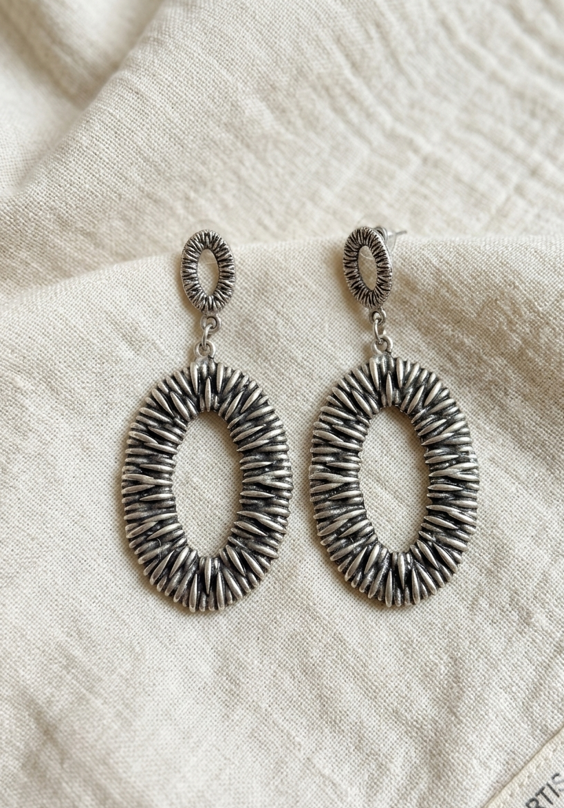 Atriya Zamak Earrings