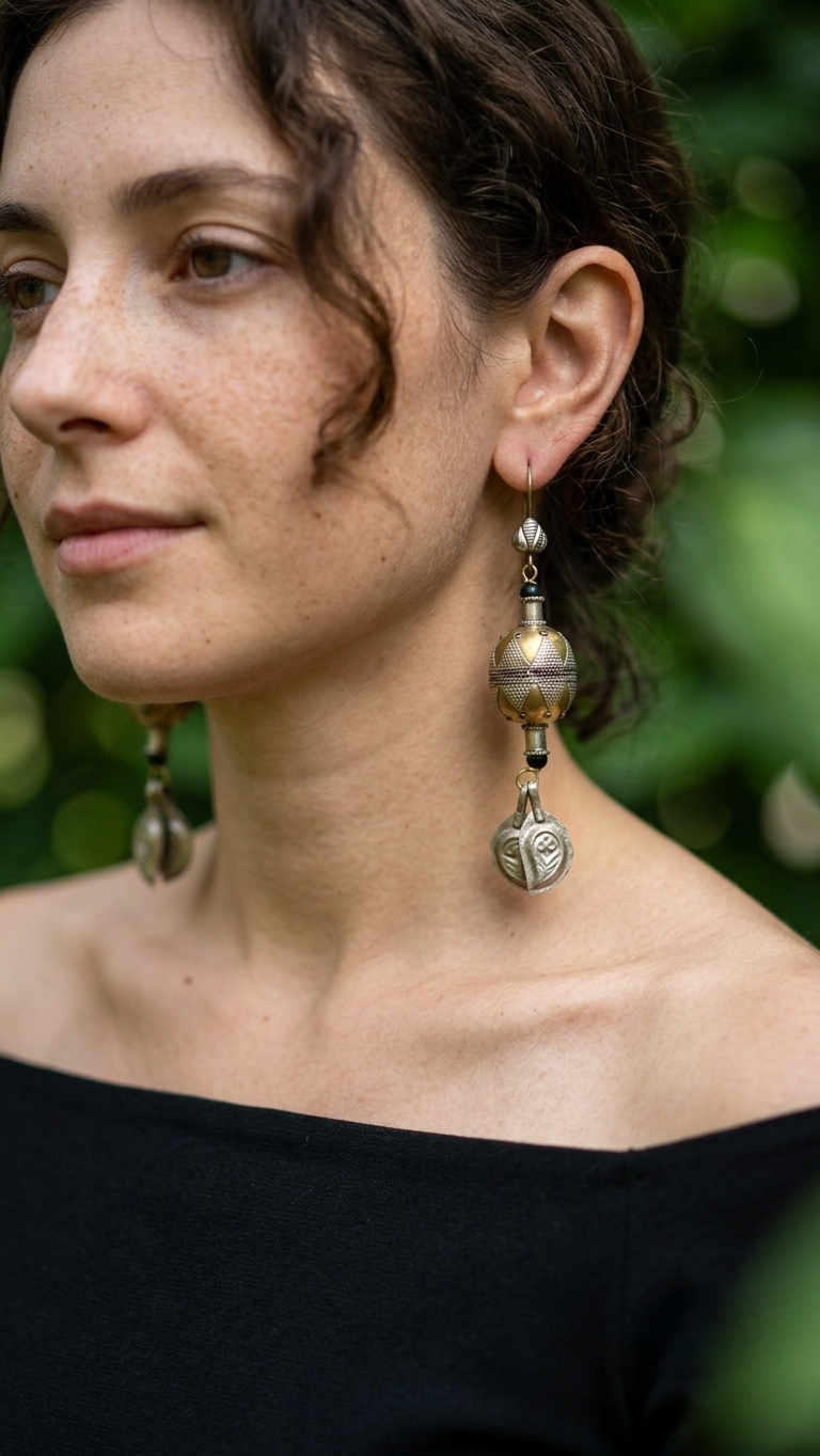 Anna Afghan Earrings