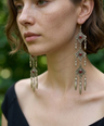 Trikona Zamak Earrings