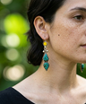 Nita Zamak Earrings