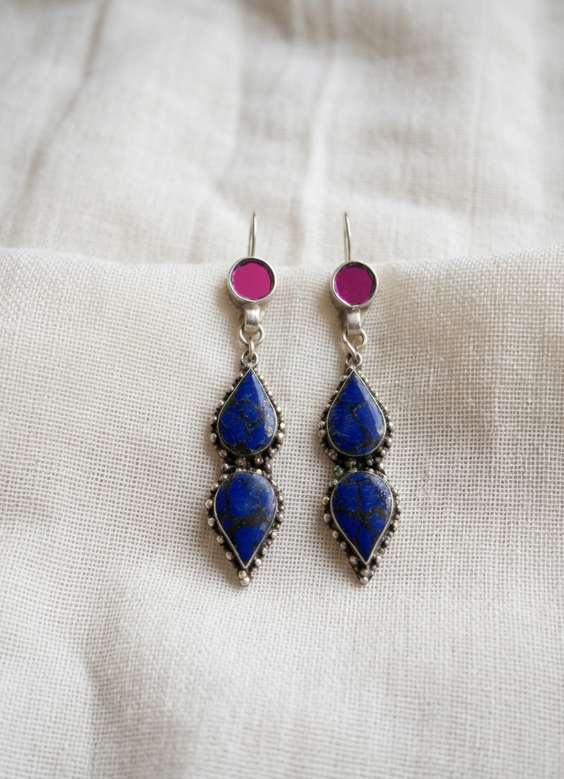 Wahaas Zamak Earrings