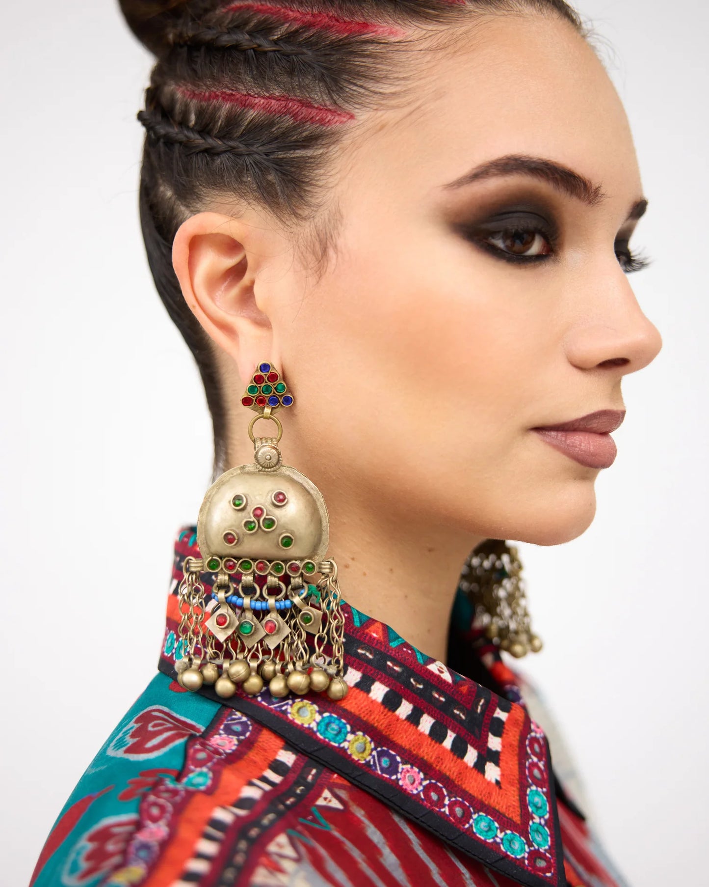 Irisha Afghan Earrings
